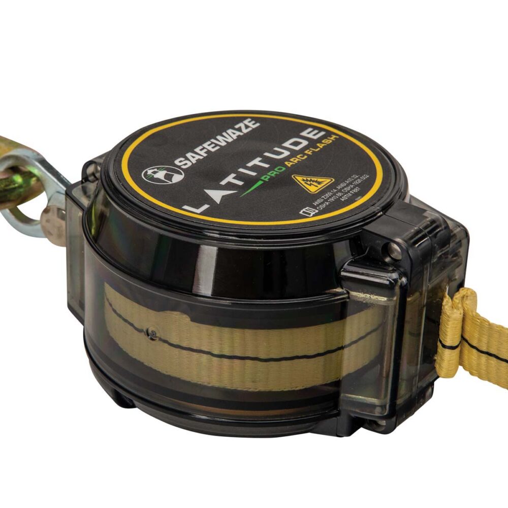 Latitude Pro Arc Flash 7′ Single Web SRL-P: 9013 BWB Safewaze