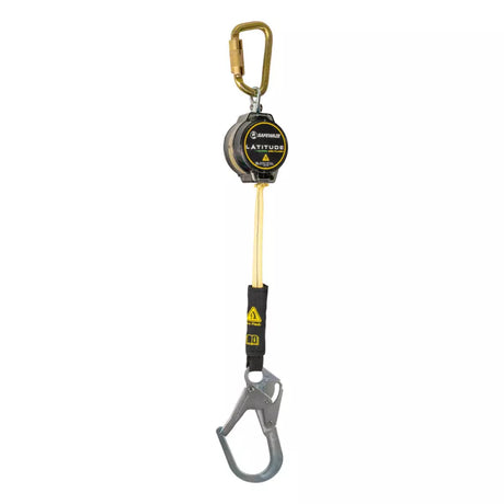 Latitude Pro Arc Flash 7′ Single Web SRL-P: Carabiner 020-5201 Safewaze Rebar