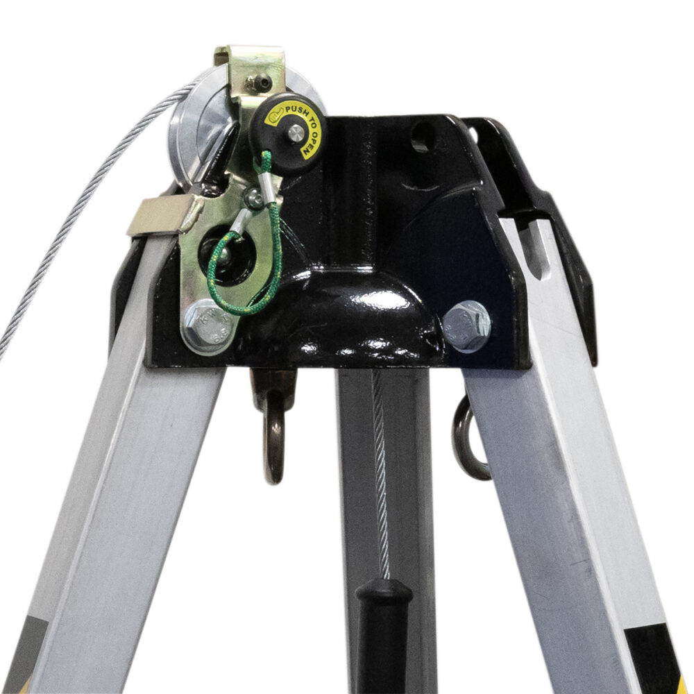 7′ Adjustable Tripod Kit, 65′ Personnel Winch Safewaze