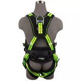 PRO+ Construction Harness: 1D, QC Chest, TB Legs Safewaze