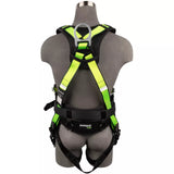 PRO Construction Harness: 1D, QC Chest, TB Legs Safewaze