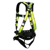 PRO Construction Harness: 1D, QC Chest, TB Legs Safewaze
