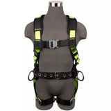 PRO Construction Harness: 3D, QC Chest/Legs Safewaze