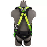 PRO Construction Harness: 3D, QC Chest/Legs Safewaze
