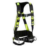 PRO Construction Harness: 3D, QC Chest/Legs Safewaze