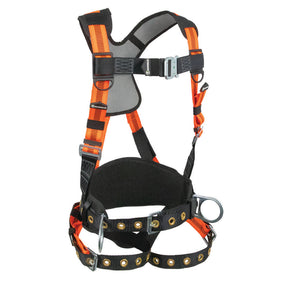 V-Line Construction Harness: 3D, QC Chest, TB Legs Safewaze