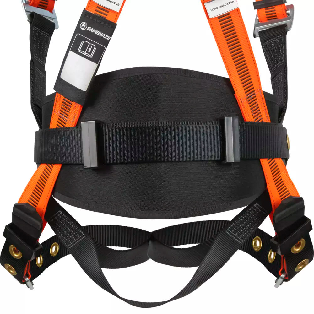 V-Line Construction Harness: 3D, QC Chest, TB Legs Safewaze