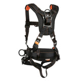 V-Select Construction Harness: 3D, QC Chest, FD, TB Legs Safewaze