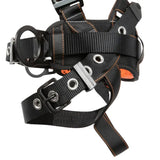 V-Select Construction Harness: 3D, QC Chest, FD, TB Legs Safewaze