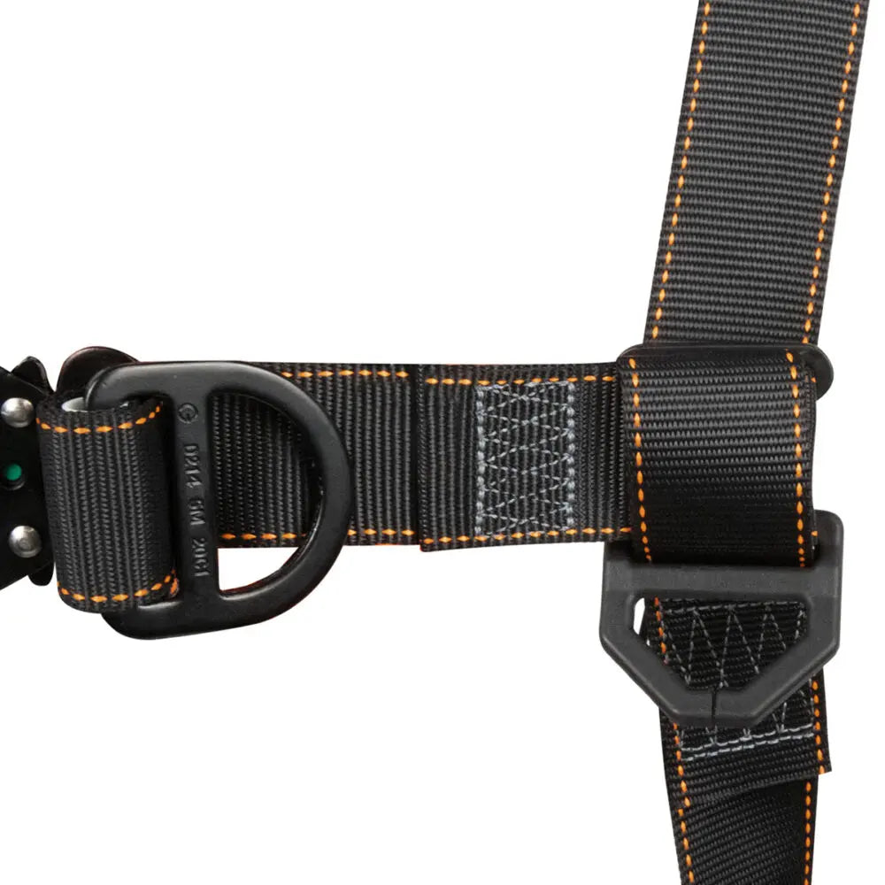 V-Select Construction Harness: 3D, QC Chest/Legs Safewaze