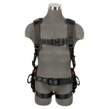 V-Select Construction Harness: 3D, QC Chest, TB Legs Safewaze