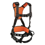 V-Select Construction Harness: 3D, QC Chest, TB Legs Safewaze