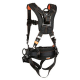 V-Select Construction Harness: 3D, QC Chest, TB Legs Safewaze