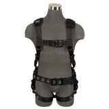 V-Select Construction Harness: 1D, QC Chest, TB Legs Safewaze