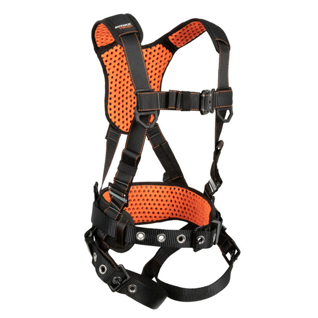 V-Select Construction Harness: 1D, QC Chest, TB Legs Safewaze