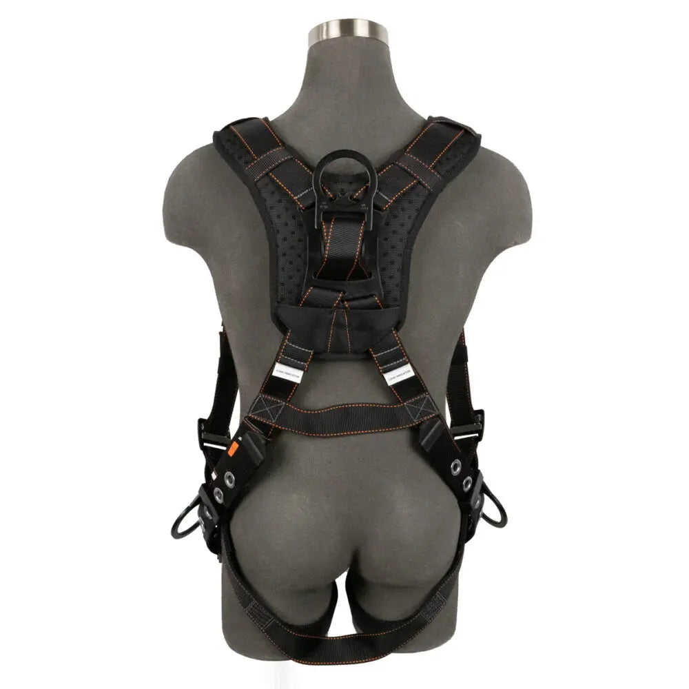 V-Select Full Body Harness: 3D, QC Chest, FD, TB Legs Safewaze
