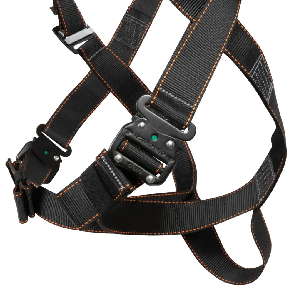 V-Select Full Body Harness: 1D, QC Chest/Legs Safewaze