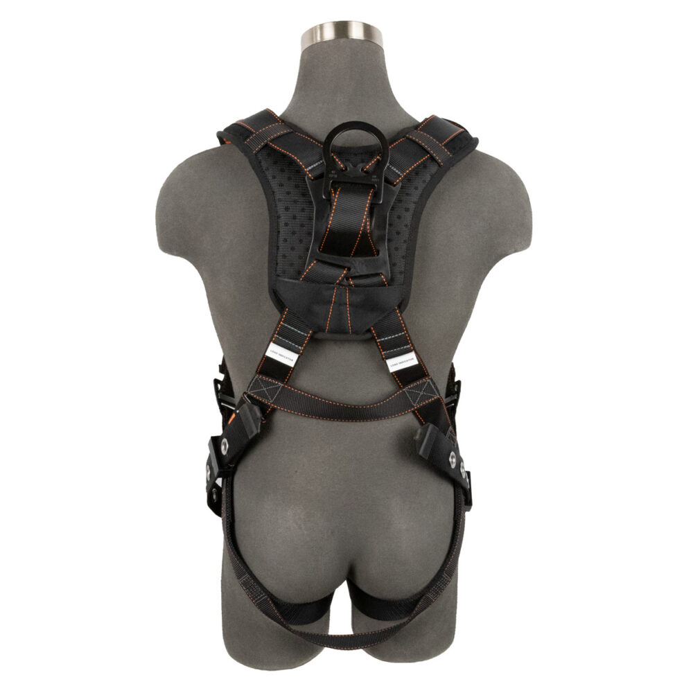 V-Select Full Body Harness: 1D, MB Chest, TB Legs Safewaze