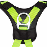 Reflective Full Body Harness: 1D, MB Chest, TB legs, Mining belt Safewaze