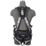 PRO+ Slate Construction Harness: Alu 3D, Alu QC Chest/Legs Safewaze