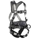 PRO+ Slate Construction Harness: Alu 3D, Alu QC Chest/Legs Safewaze