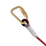 6.5′ Rope Positioning Assembly: Rope Adjuster, Carabiners Safewaze