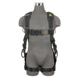 Arc Flash Full Body Harness: DE 3D, DE QC Chest, DE FD, DE QC Legs Safewaze