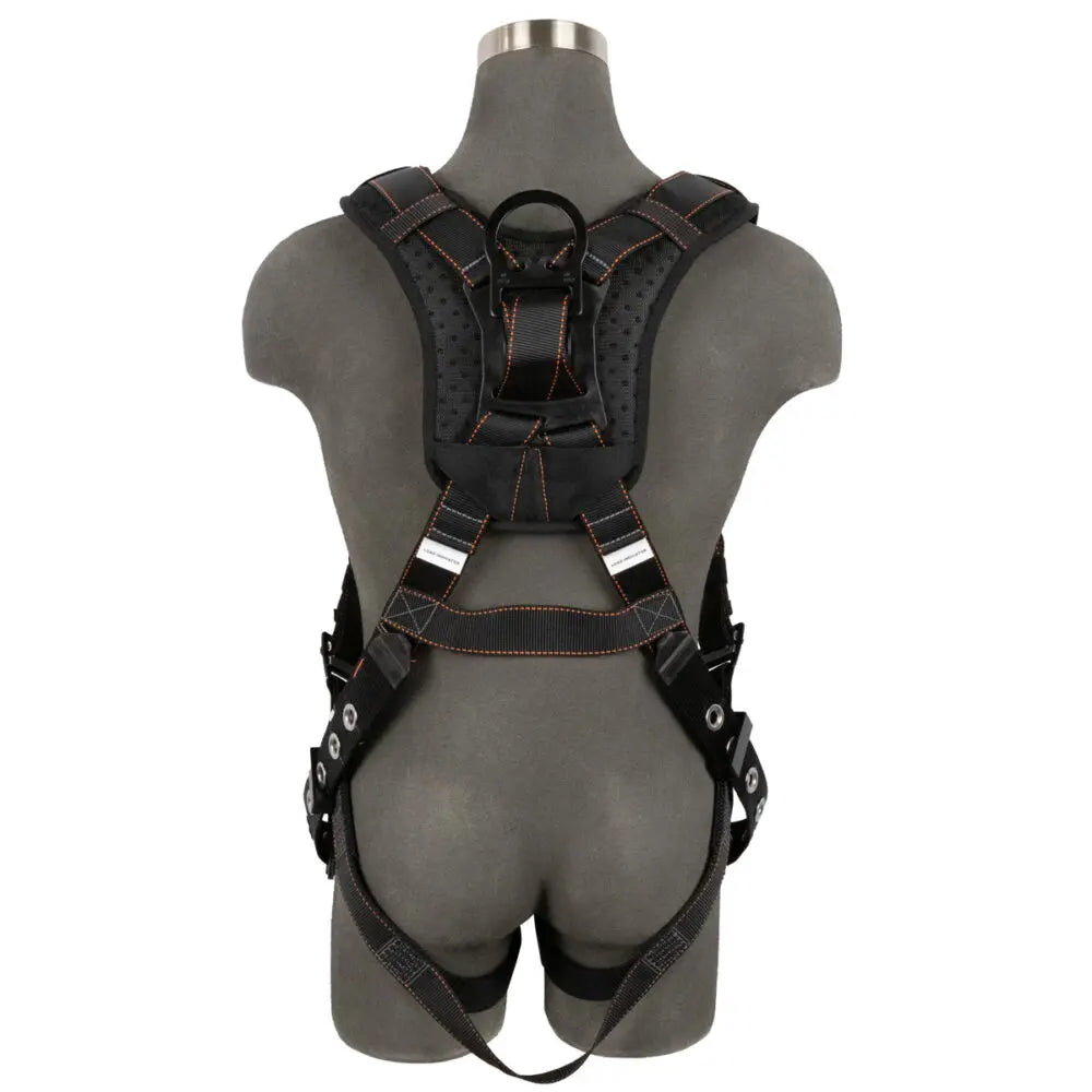 V-Select Full Body Harness: 1D, QC Chest, TB Legs Safewaze