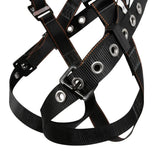 V-Select Full Body Harness: 1D, MB Chest, TB Legs Safewaze