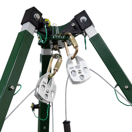10′ Tech Tripod Kit: 65′ Material Winch, 65′ 3-Way Safewaze
