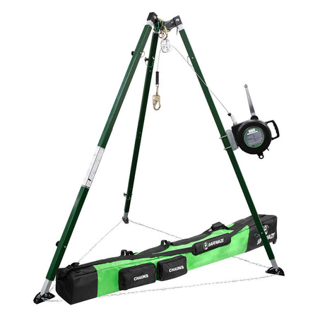 10′ Tech Tripod Kit: 65′ 3-Way Safewaze