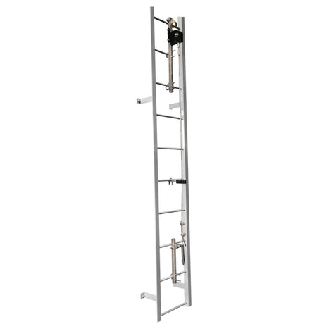 Stainless Steel Ladder Climb System, 2-Person Complete Kit Safewaze