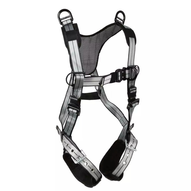 PRO+ Slate Full Body Retrieval Harness: Alu 1D, Alu Shoulder D’s, Alu QC Chest, Alu FD, TB Legs Safewaze