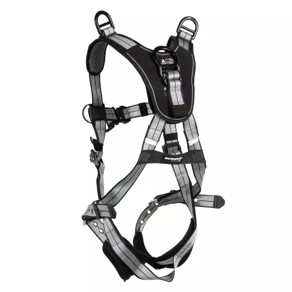 PRO+ Slate Full Body Retrieval Harness: Alu 1D, Alu Shoulder D’s, Alu QC Chest, Alu FD, TB Legs Safewaze