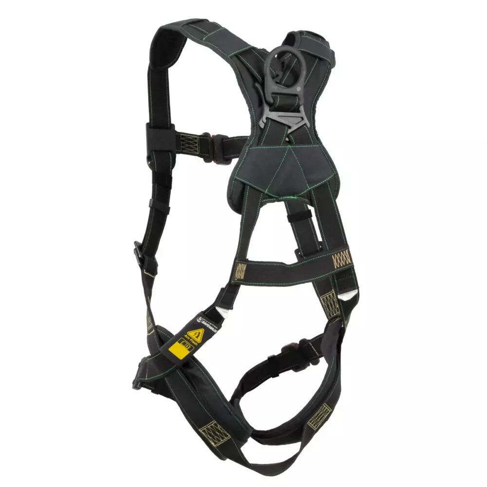 Arc Flash Full Body Harness: DE 1D, DE QC Chest/Legs Safewaze