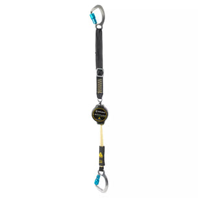 Latitude Pro Arc Flash 7′ Single Web SRL-P: 18-22″ Adj. Aramid Ext., Alu Captive Eye Carabiners Safewaze