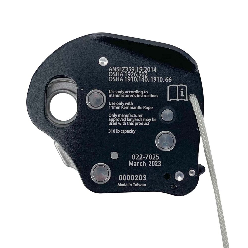 Drift 7/16″ (11mm) Rope Fall Arrester Safewaze