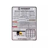 Belmont Safety Hatch System with Front Mount Brackets Safewaze