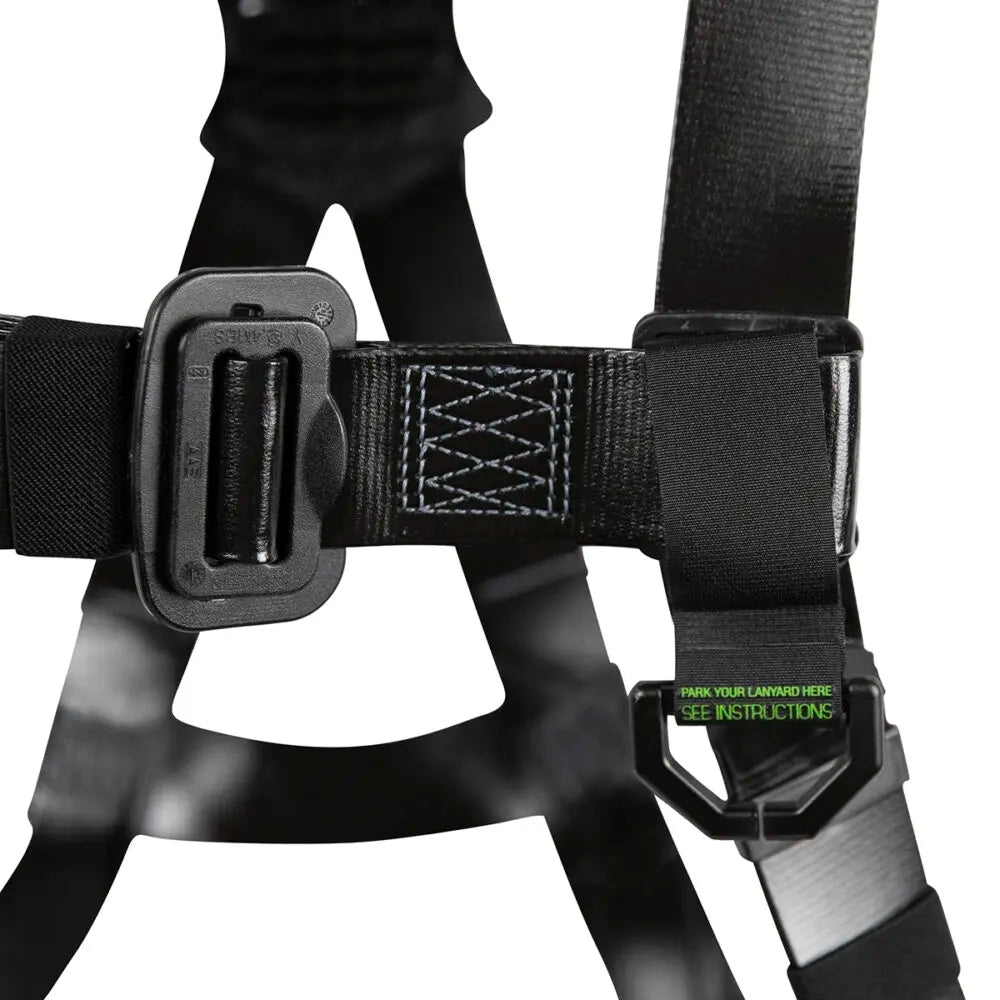 PRO-Shield Full Body Harness: 3D, DE MB Chest, TB Legs Safewaze