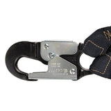 Arc Flash 6′ Internal Energy Absorbing Lanyard: Aramid, Dual Leg, Alu Snap Hooks Safewaze