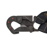Arc Flash 6′ Internal Energy Absorbing Lanyard: Aramid, Dual Leg, Dielectric Snap Hooks Safewaze