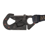 Arc Flash 6′ Internal Energy Absorbing Lanyard: Aramid, Dual Leg, Dielectric Snap Hooks Safewaze