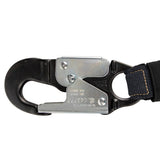 Arc Flash 6′ Internal Energy Absorbing Lanyard: Aramid, Alu Snap Hook Safewaze