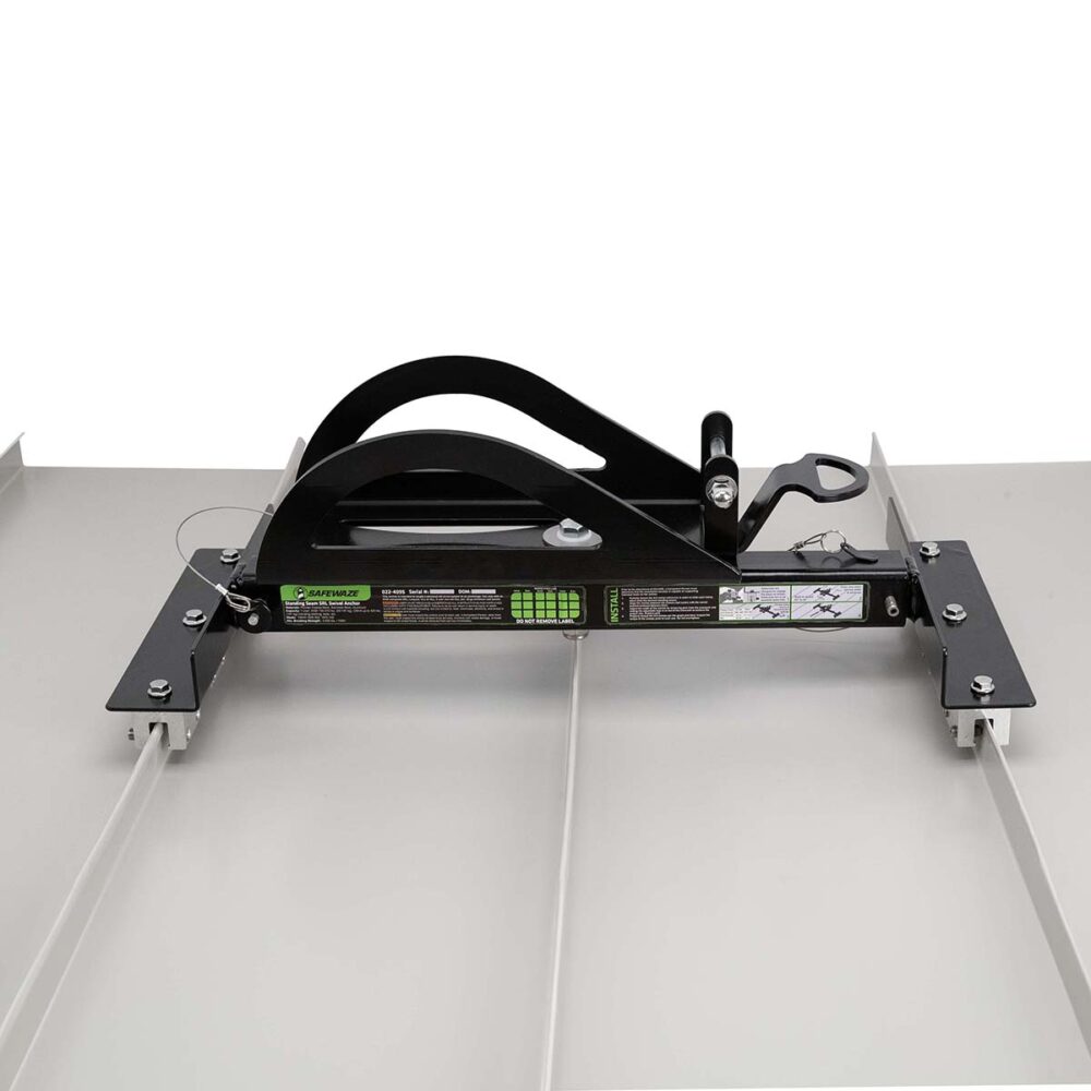 Standing Seam SRL Swivel Roofing Anchor Safewaze