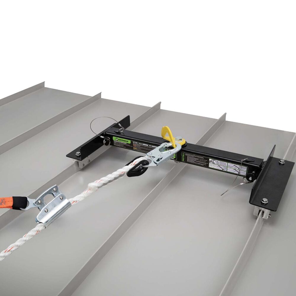 Standing Seam Swivel Roofing Anchor Safewaze