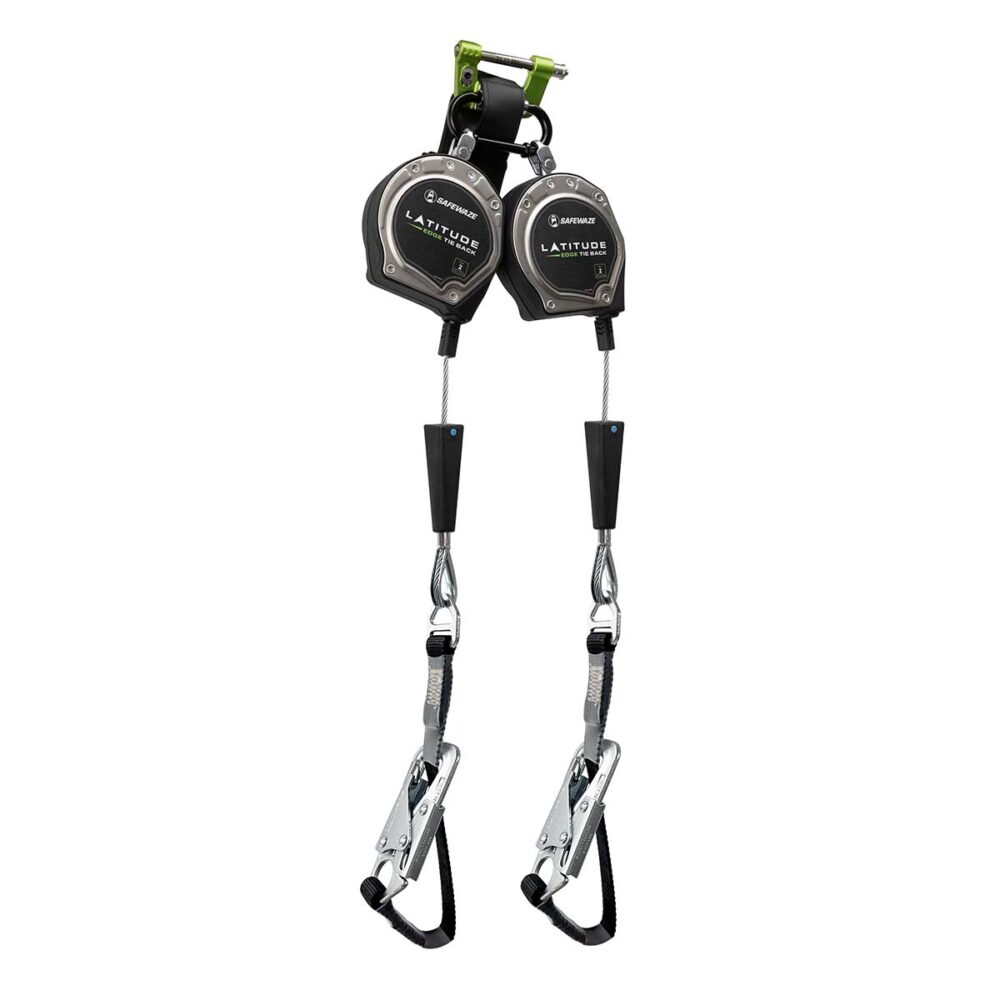 Latitude Edge Tie-Back 7′ Dual Cable SRL: 20″ Tie-Back Safewaze