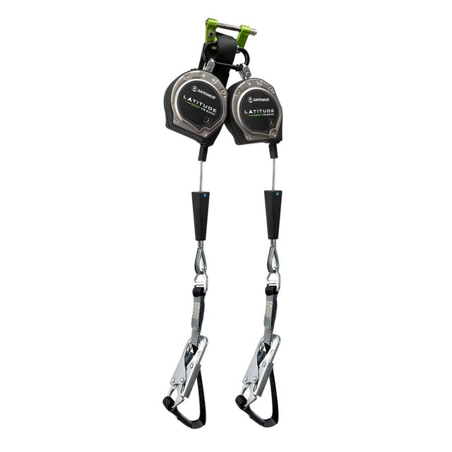 Latitude Edge Tie-Back 7′ Dual Cable SRL: 20″ Tie-Back Safewaze