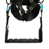 Arc Flash Wind & Tower Harness: 5D, Removable Seat, QC Legs Safewaze