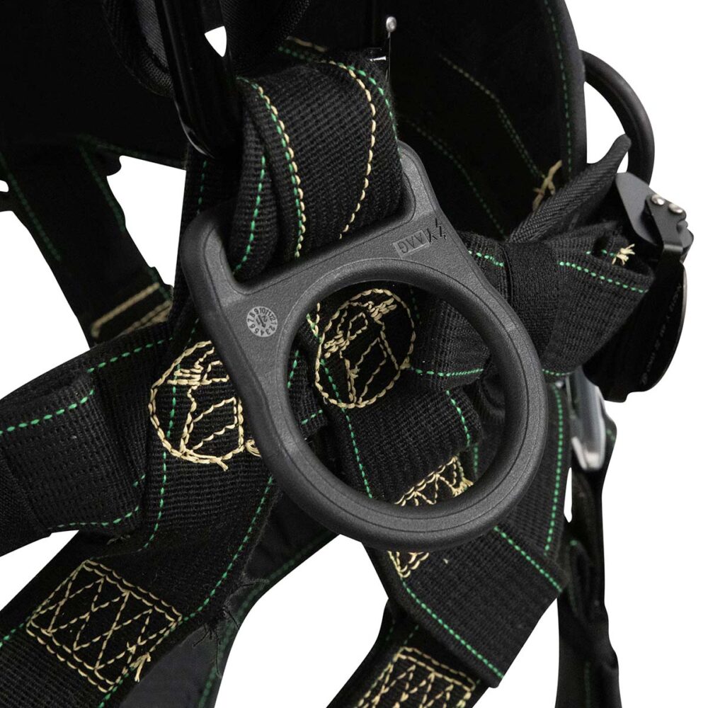 Arc Flash Wind & Tower Harness: 5D, Removable Seat, QC Legs Safewaze