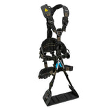 Arc Flash Wind & Tower Harness: 5D, Removable Seat, QC Legs Safewaze